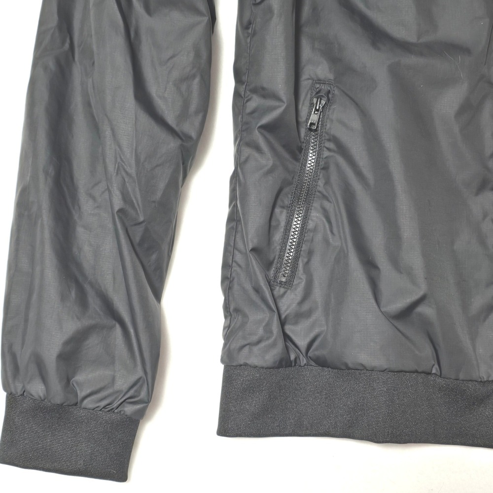Nike Windrunner Jacket White Black Full Zip‎ Hooded Lightweight Women Size S Gym - Picture 5 of 10